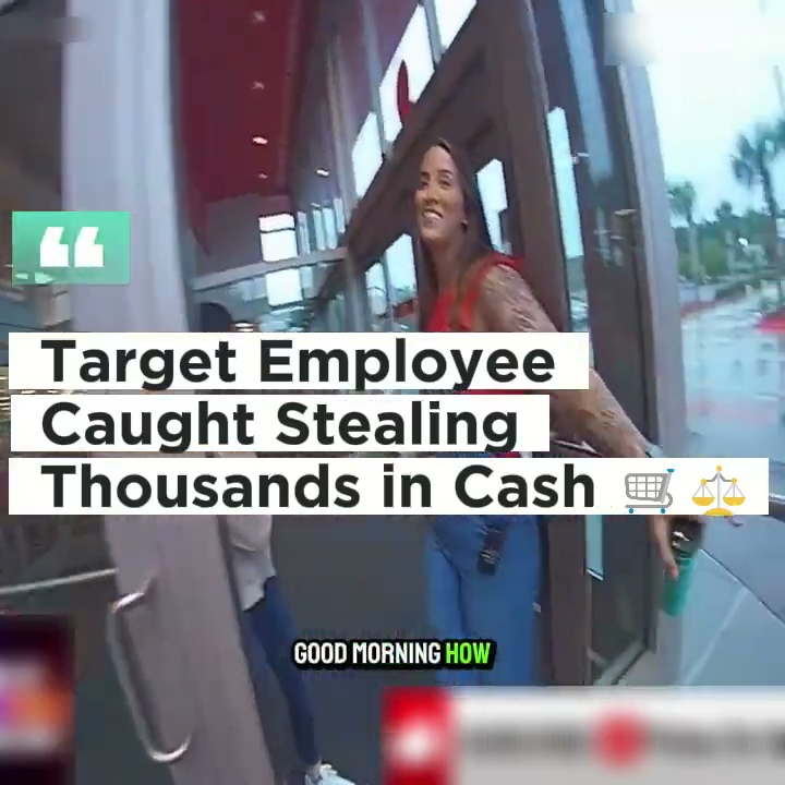 Target Employee Caught Stealing Thousands in Cash 🛒⚖️ A reminder of the ...