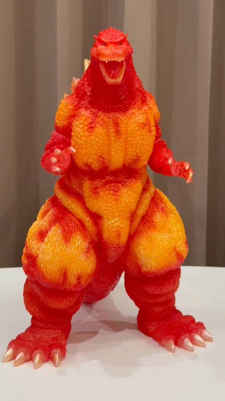 X-plus Toho 30cm. Series Godzilla 1995 Orange Clear ver. | Kaiju