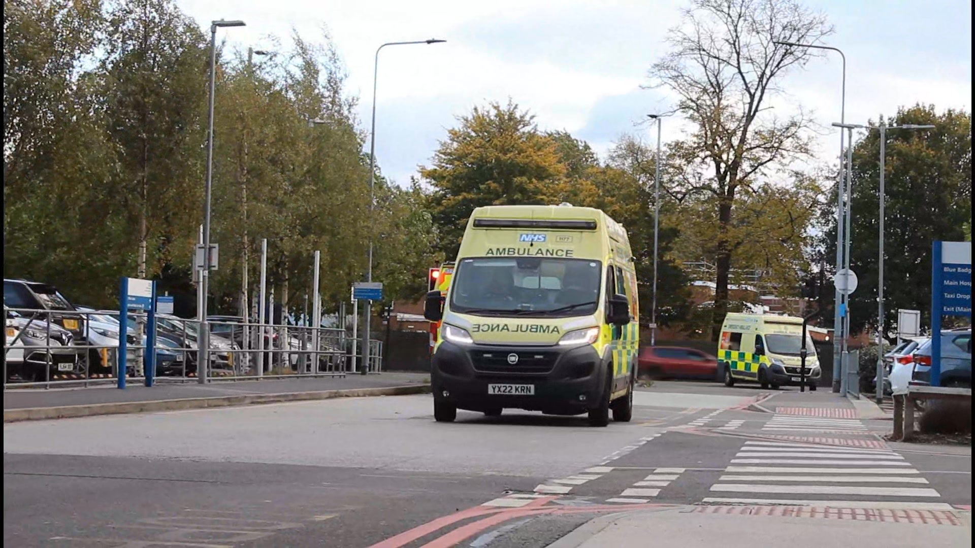 Pressures across our hospitals continue today. There are lengthy queues ...
