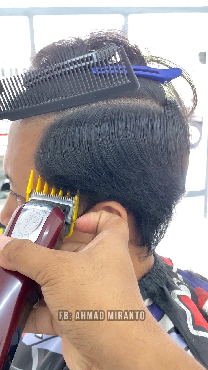 💈how to make a base line using guard 2💈 #easytrickie #easytechnique # ...