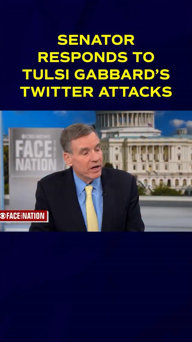 Tulsi Gabbard is not qualified for... - Senator Mark Warner | Facebook