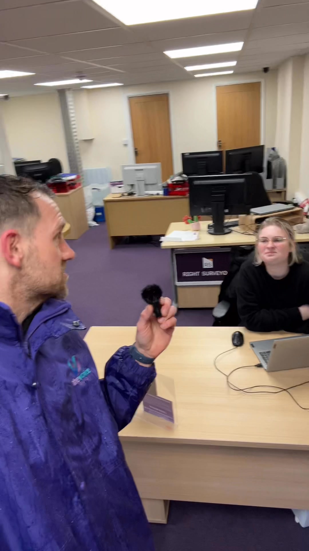 Are the people of North Devon watching Traitors? Marc was in Bideford ...