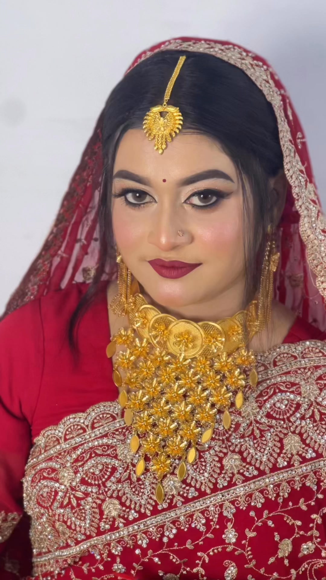 Our Regular base pretty Wedding bridal makeover done by Majeda Akter ...