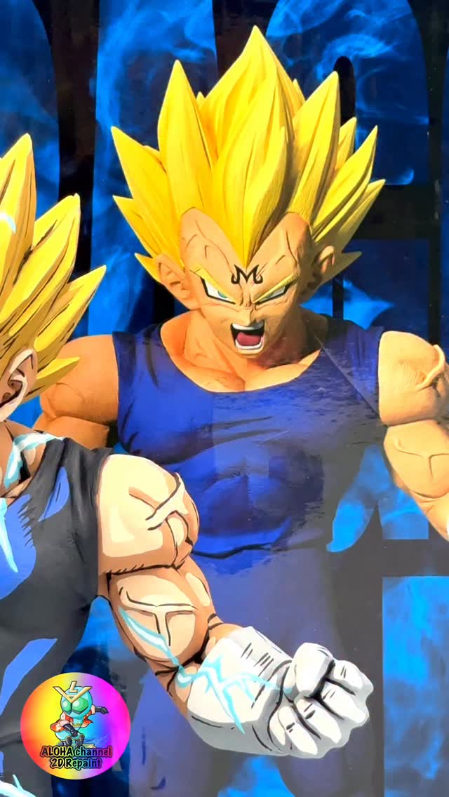フィギュア 魔人ベジータ 二次元彩色リペイント ドラゴンボール