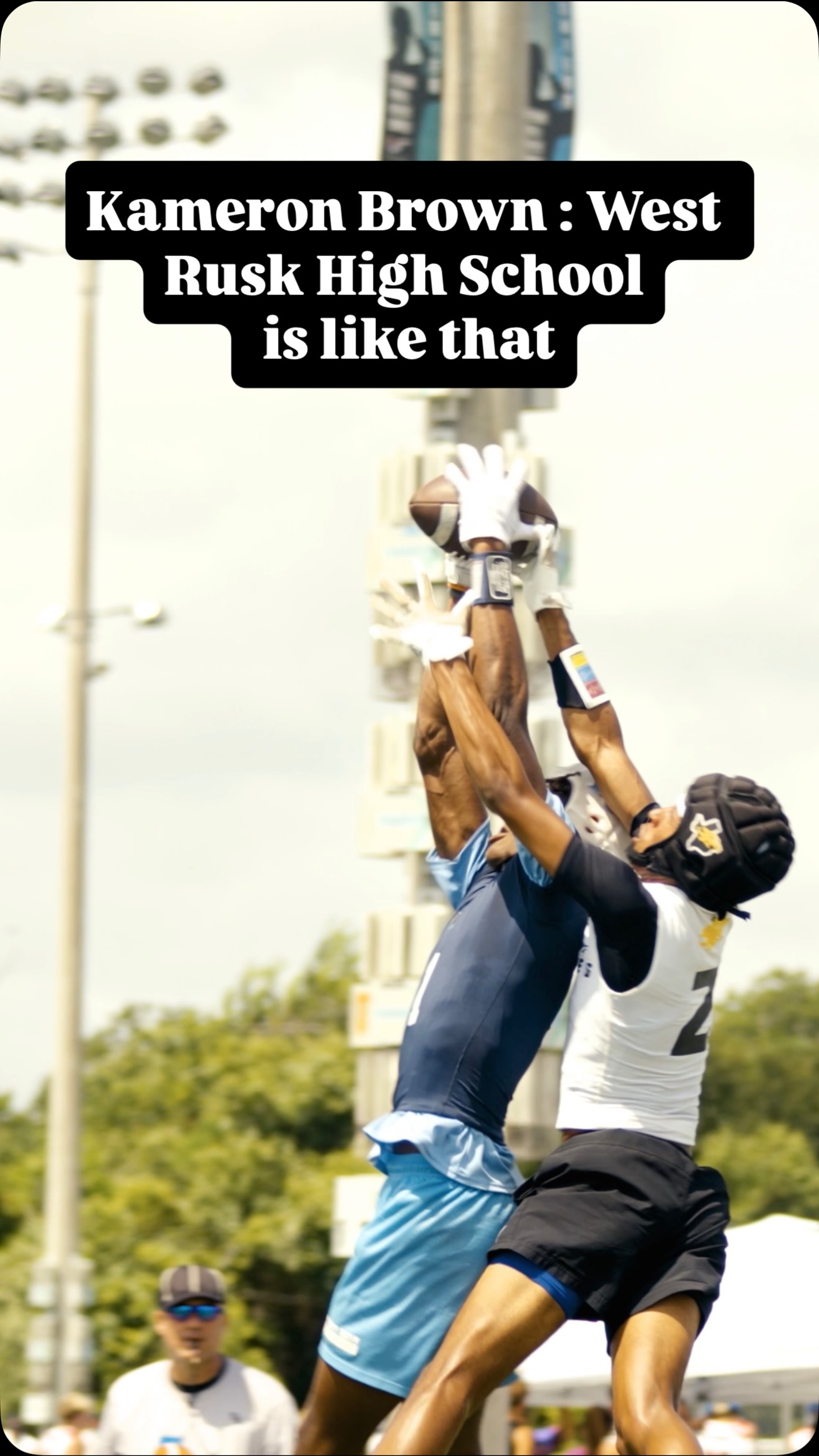 Kameron Brown is like that! Dude was ballin out at the Texas state 
