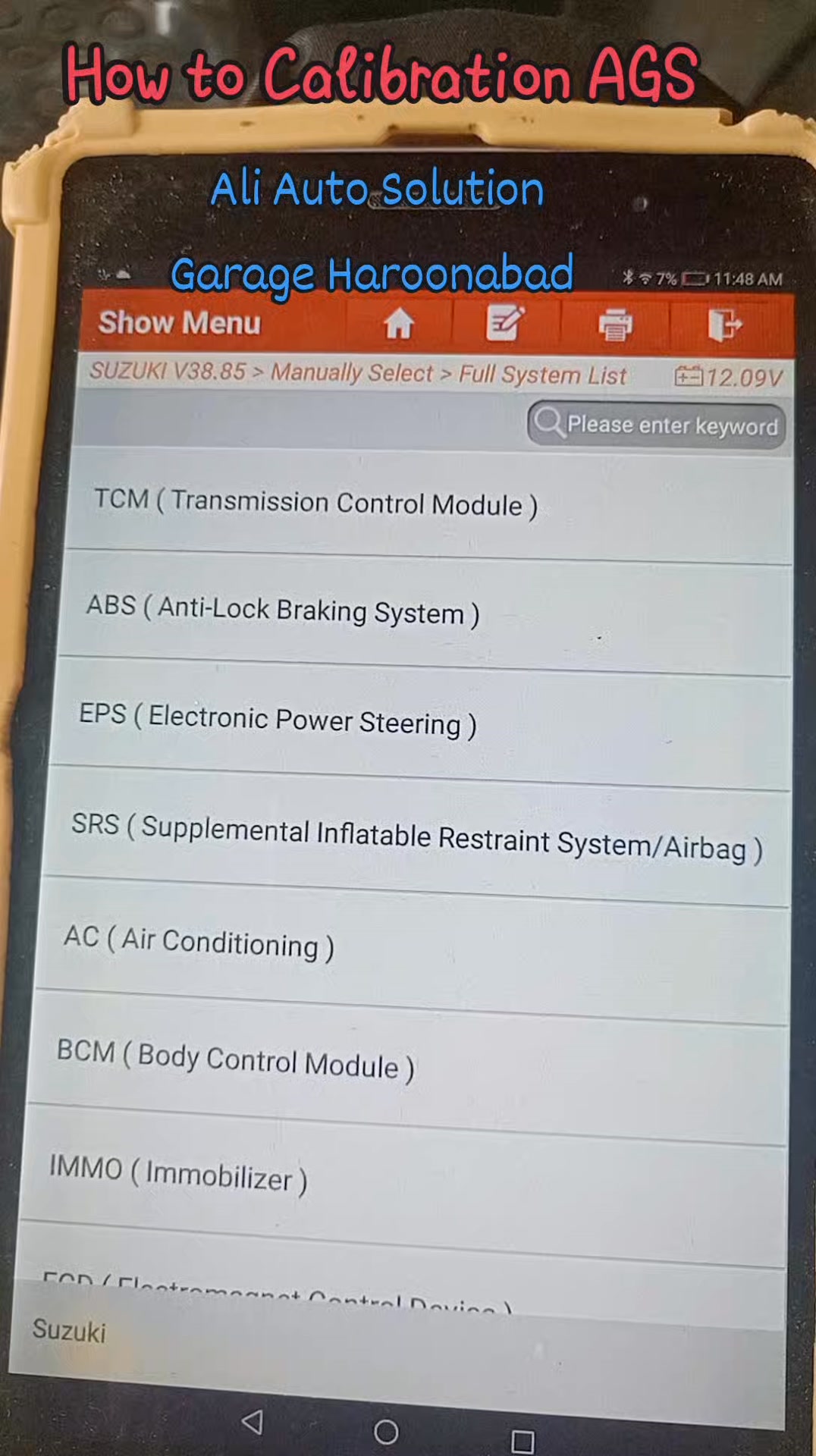 Suzuki Alto AGS Calibration #ali_auto_solution_garage #foryouシpage # ...