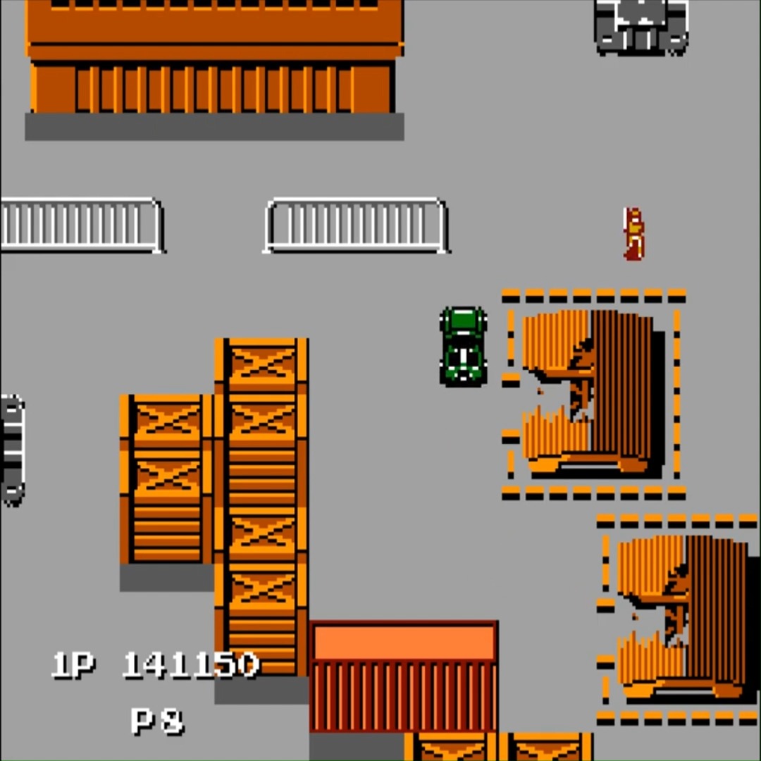 Jackal (NES) playthrough #retrogaming #nes #arcadegame #gameboy
