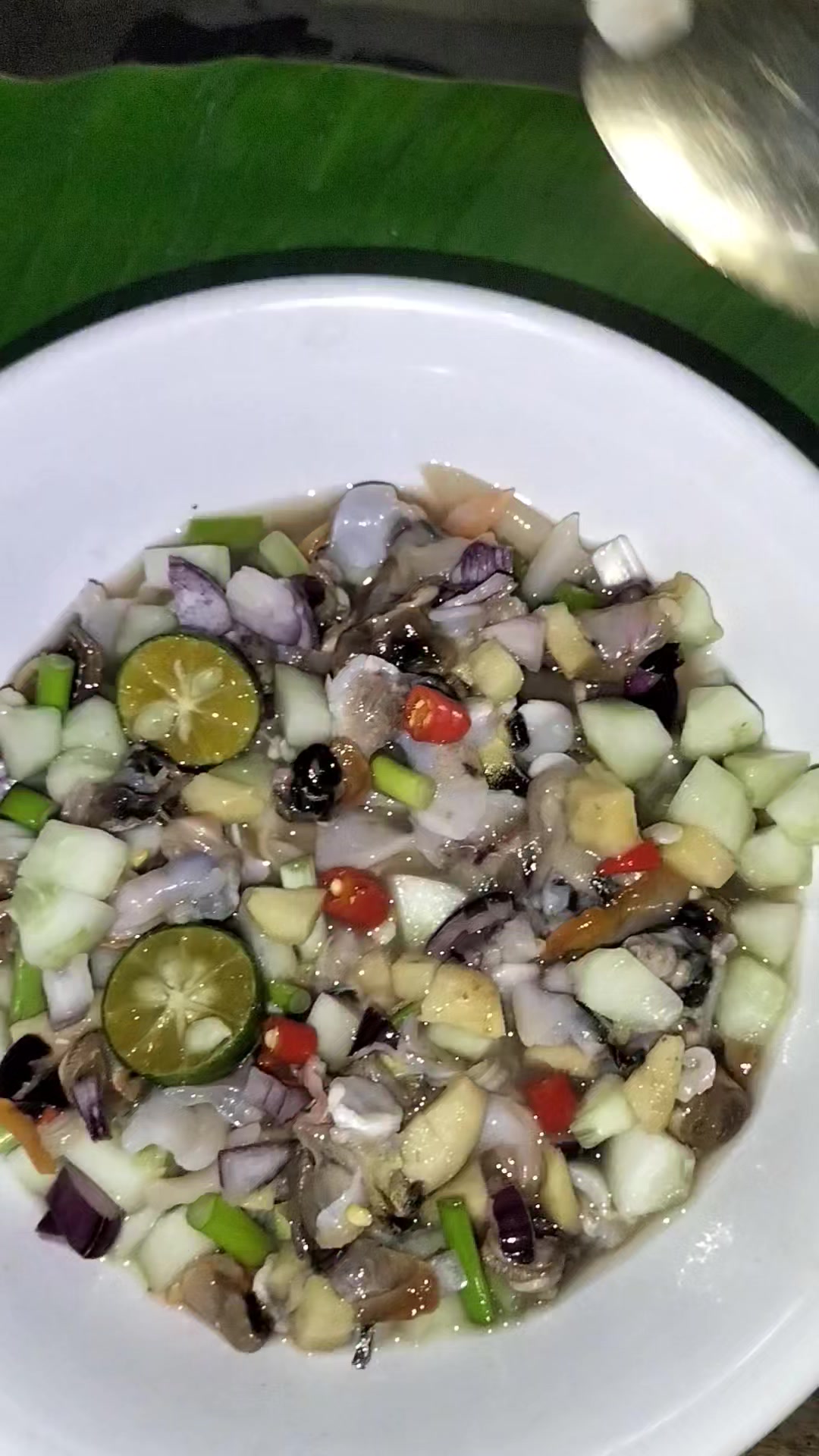 Kinilaw n Bug-atan with gulang na saging #seashorevibes #seaadventure # ...