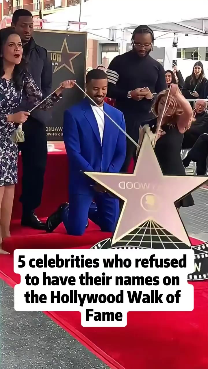 5 celebrities who refused to have their stars engraved on the Hollywood ...