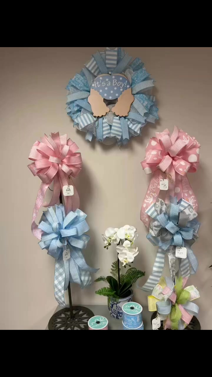 Need a baby gift? Decorating the nursery? Looking for ribbons and bows ...