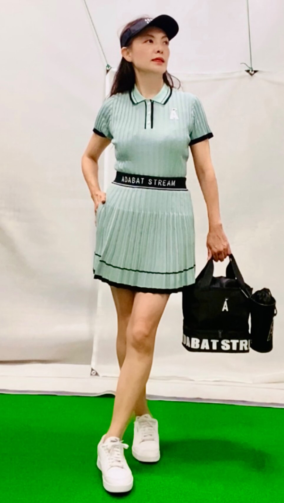 PALMA CORSET PLEATED DRESS Which one do you like?🍊🌿 #golf