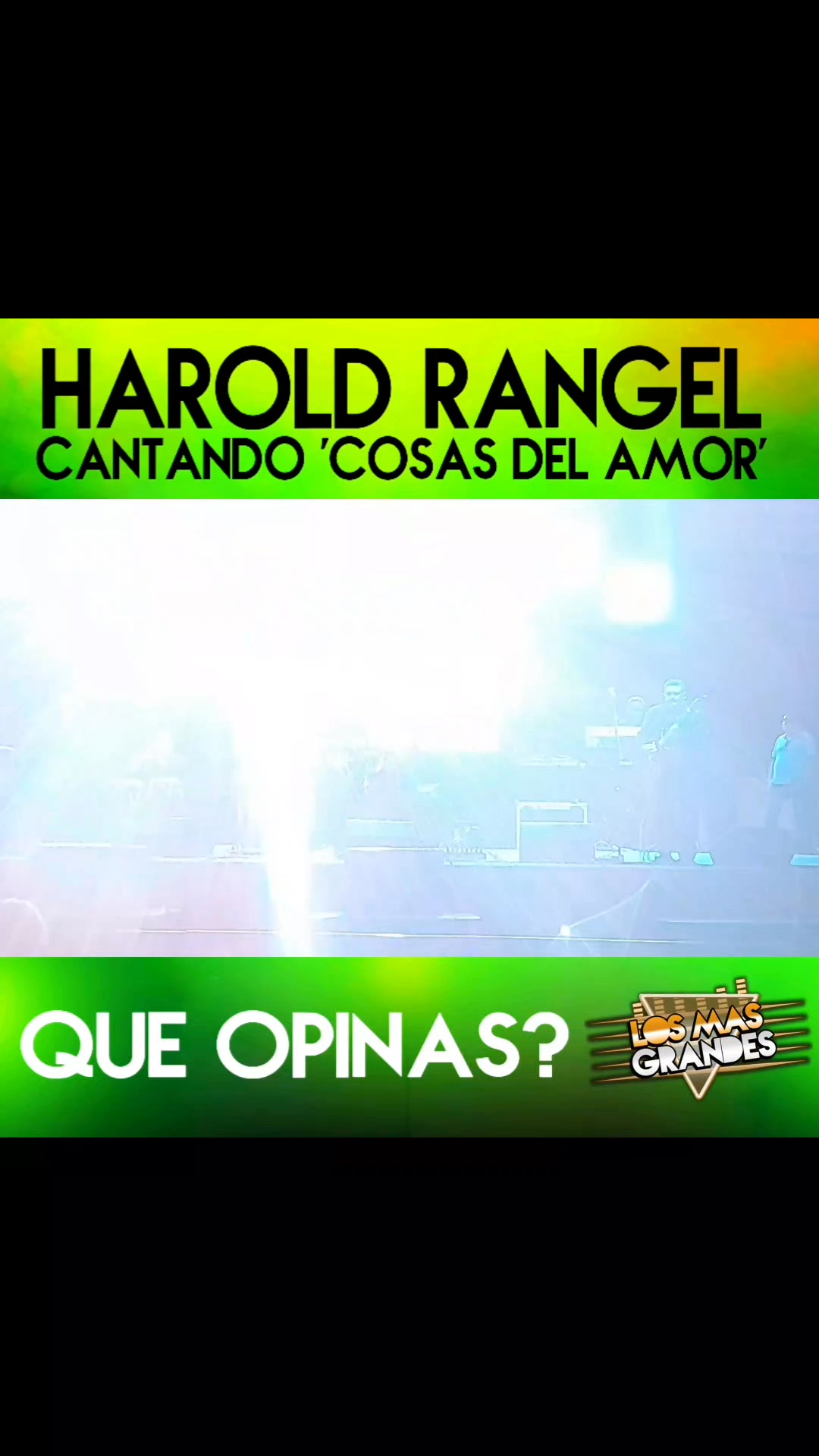 Harold Rangel interpretando el Más Grande Éxito Pegassero 