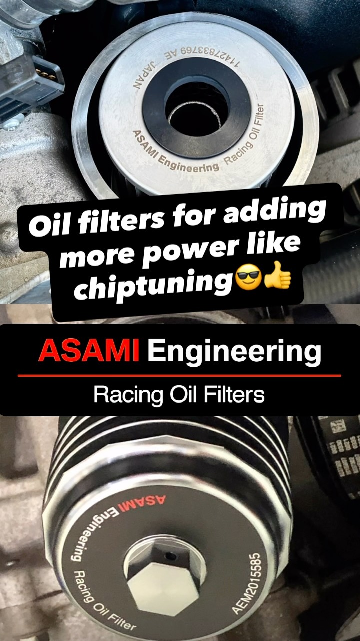 The world's only Tuning oil filters designed to maximize your