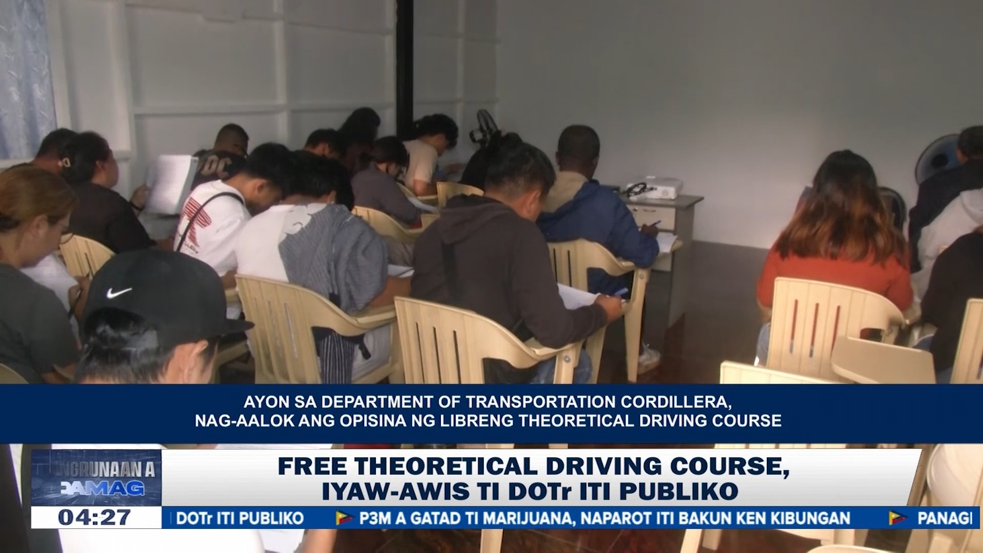#KangrunaanADamag | Free Theoretical Driving Course, iyaw-awis ti DOTr ...