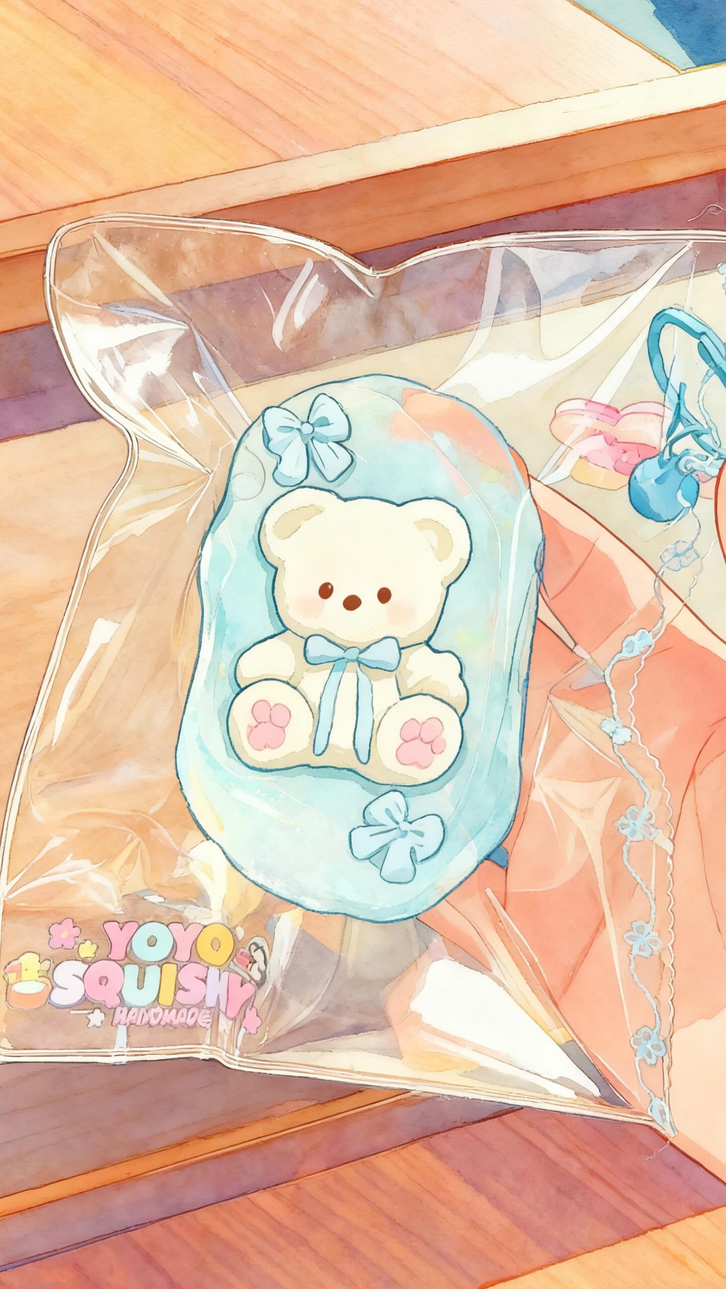 YOYOSQUISHY Frozen bear jelly texture taba squishy #yoyosquishy # ...