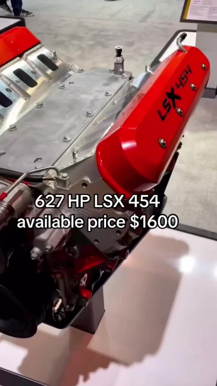 For sale : GM’s LSX 454 Crate Engine 💪 • 7.4L (454ci) small block • 627 ...