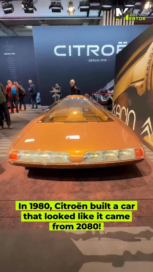 Citroën shocked the world in 1980 with the Karin, a concept car