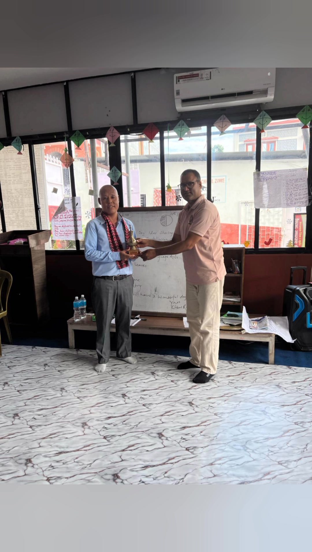 A heartfelt thank you to Mr. Khem Dumi Rai, Principal of Rajabas ...