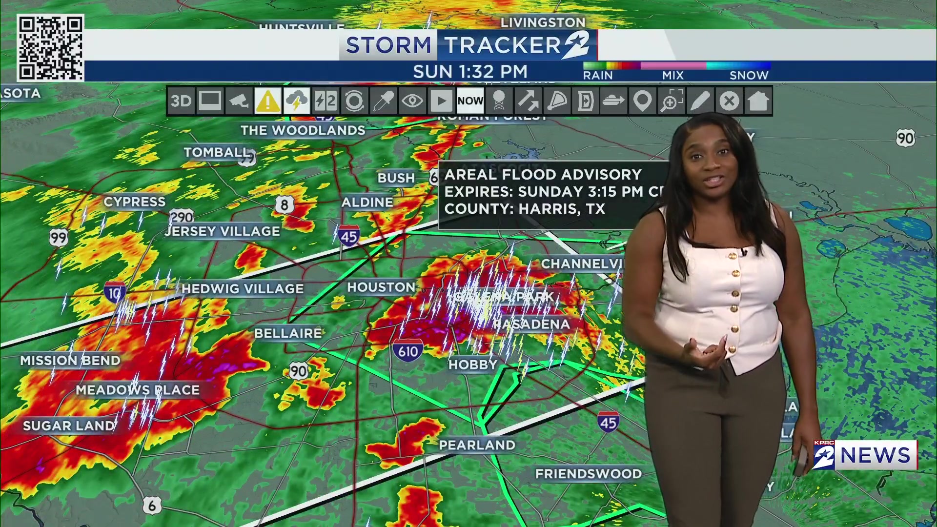 Meteorologist Daji Aswad is LIVE on KPRC 2+ with the latest updates as ...
