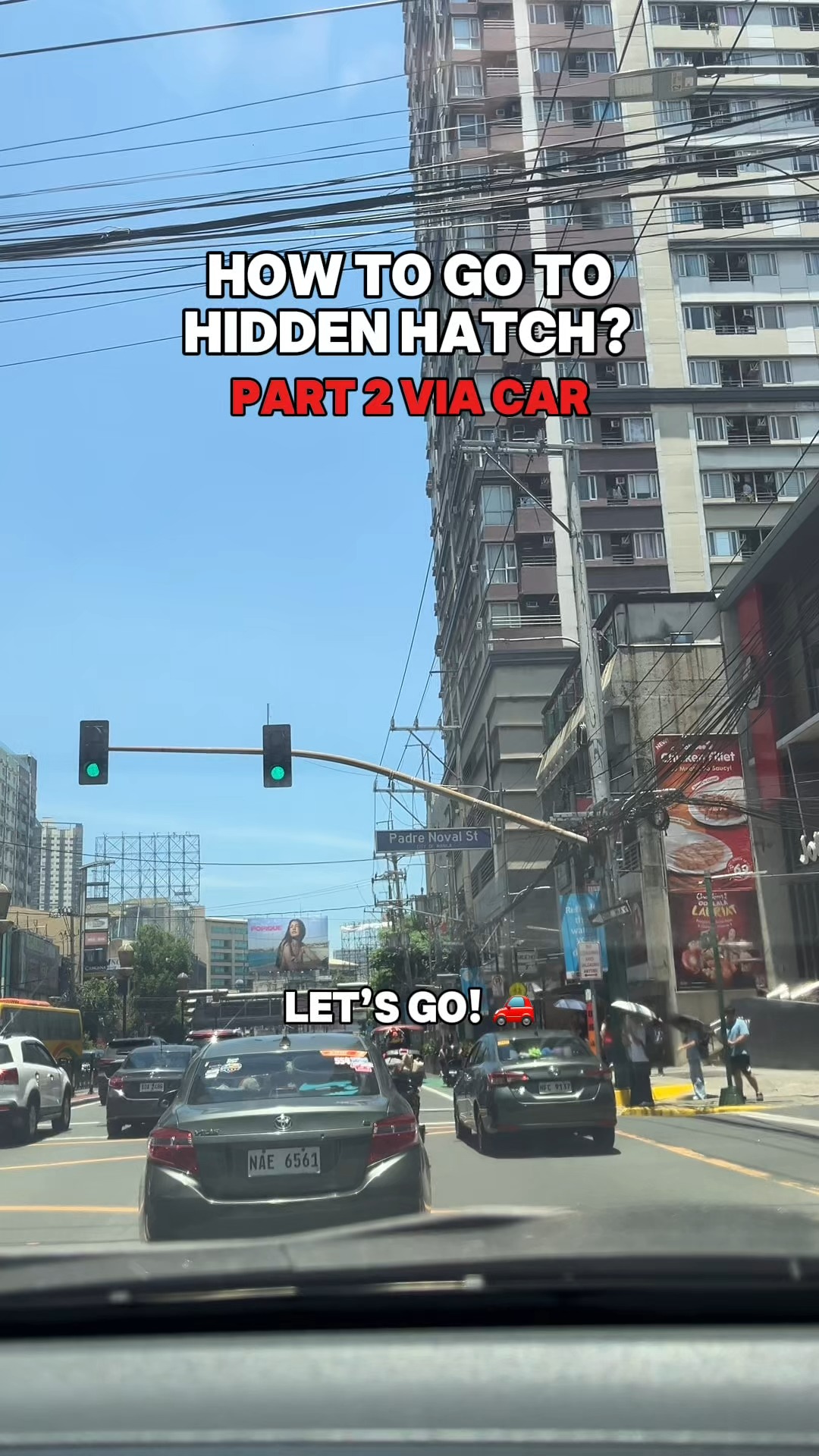 We heard you! Here's how to go to hidden hatch via España road 🚘 #ust # ...