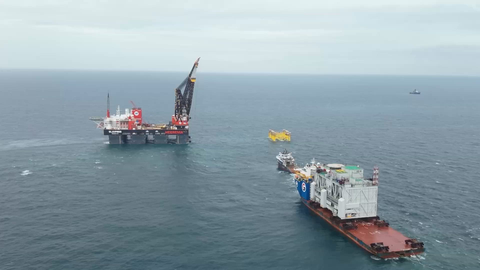 In 2021, Seatrium contracted Heerema Marine Contractors to transport ...