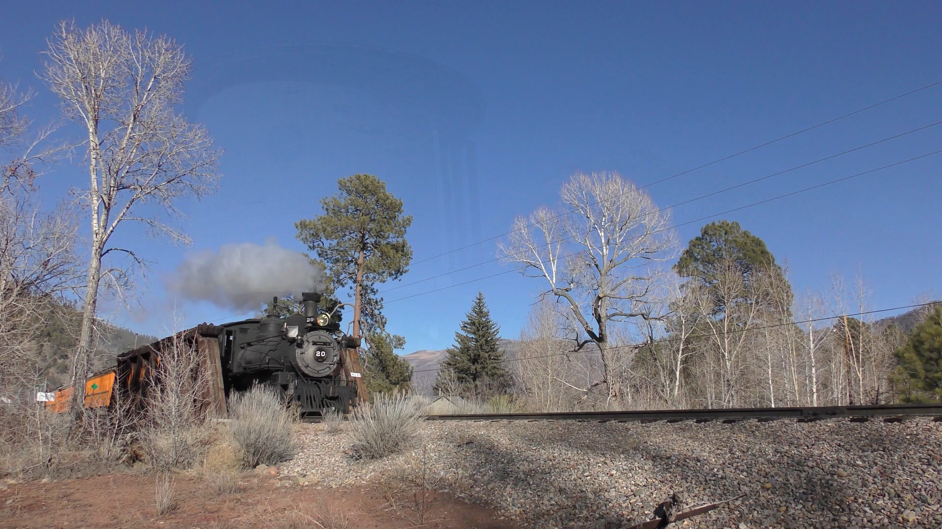 RGS 20 at the Hermosa Creek Bridge. February 1, 2026 | Yard Limit ...