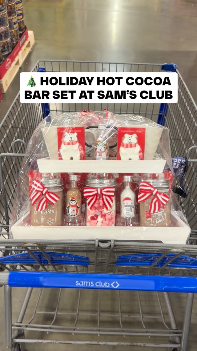 🎄 Holiday Cocoa Bar Set is at Sam’s Club! A complete cocoa moment in ...