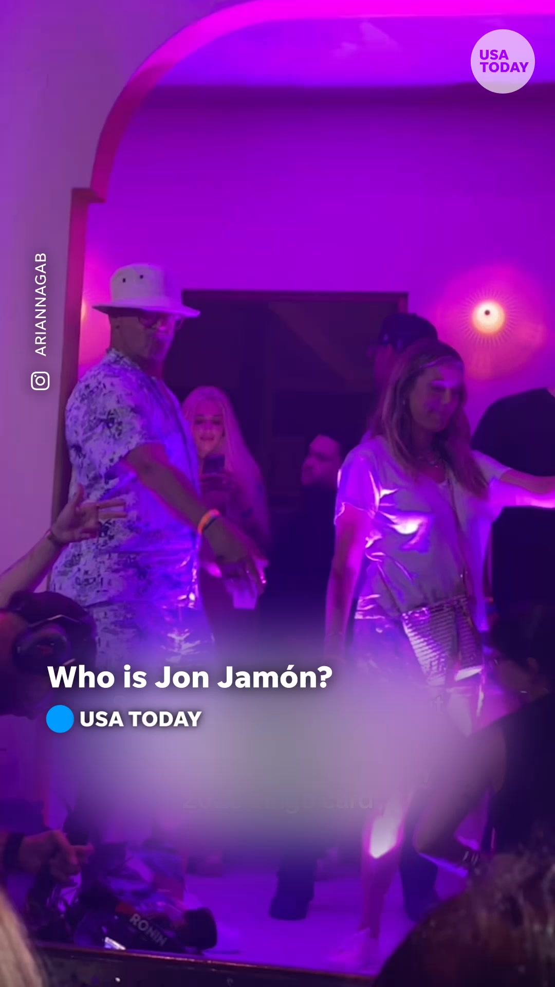 Actor Jon Hamm loves Bad Bunny and his music. The actor was seen at the ...