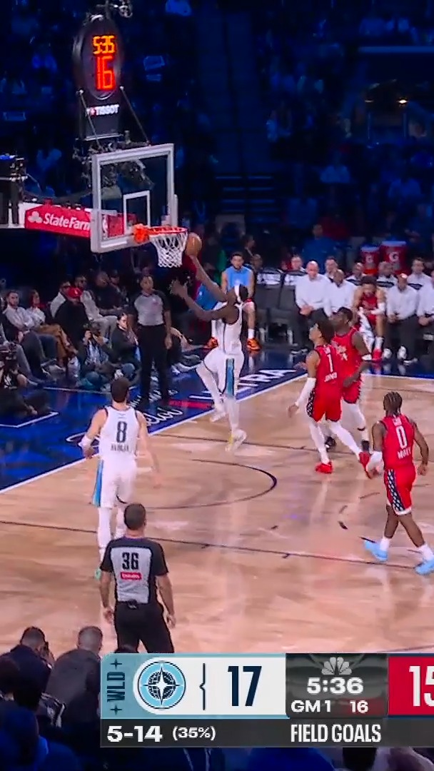 Pascal Siakam tallies his first bucket of the All-Star Game 👏 | Indiana ...
