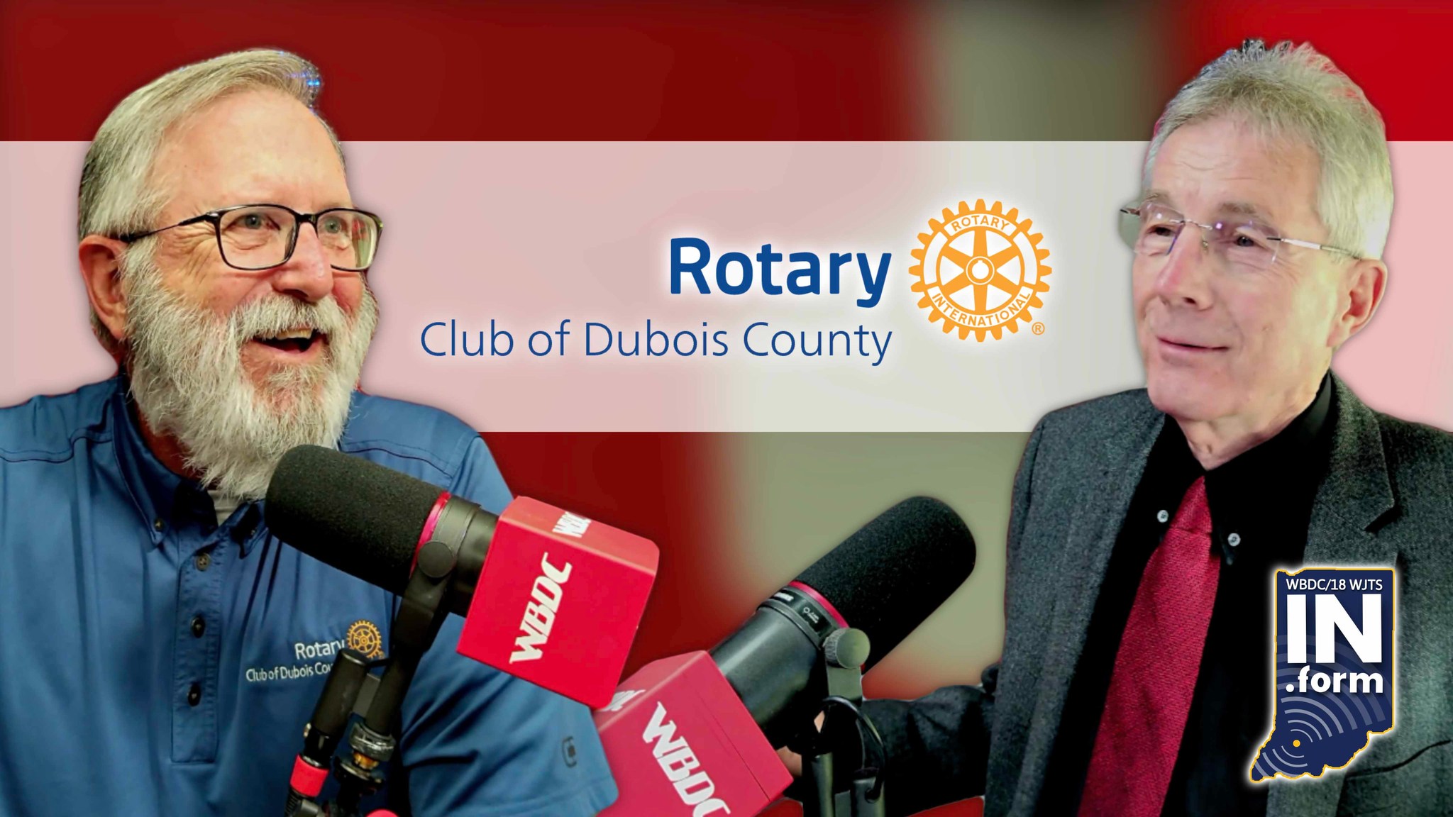 Jim McFaul and Gary Schnell, Members of the Rotary Club of Dubois ...