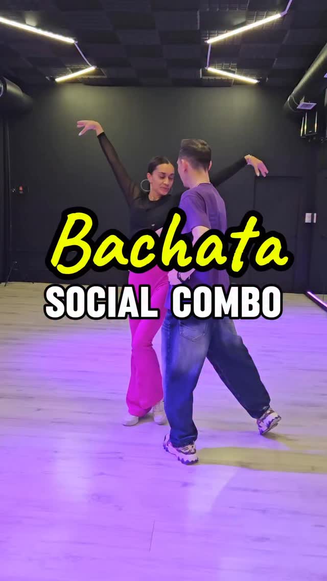 Bachata social combination for all levels Don’t forget to subscribe ...