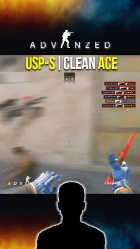 USP-S | Clean Ace ♠Cooper #advanzedcs #CS2 #csgo #cs2clips #csgoclips ...