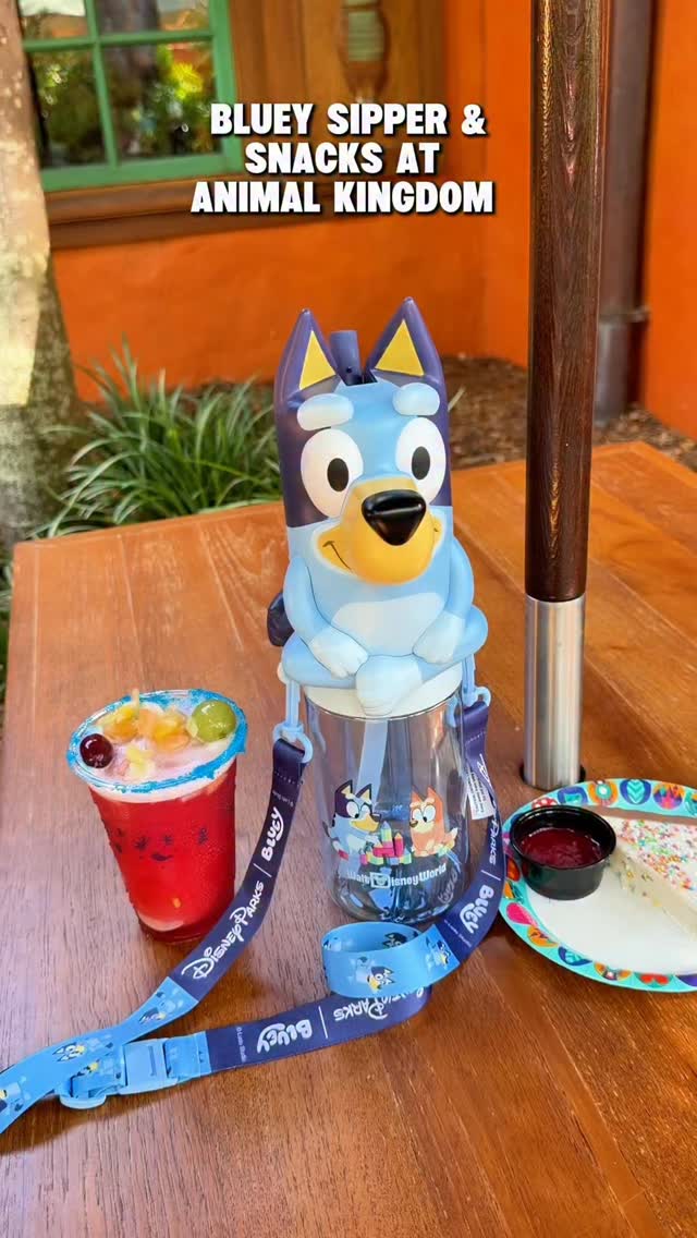 Bluey Sipper & snacks at Disney's Animal Kingdom