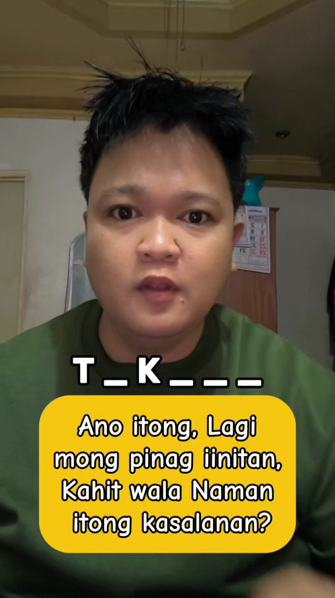 Bat kasi laging pinag iinitan? 😅 #trend #riddles #logic #logicpro # ...
