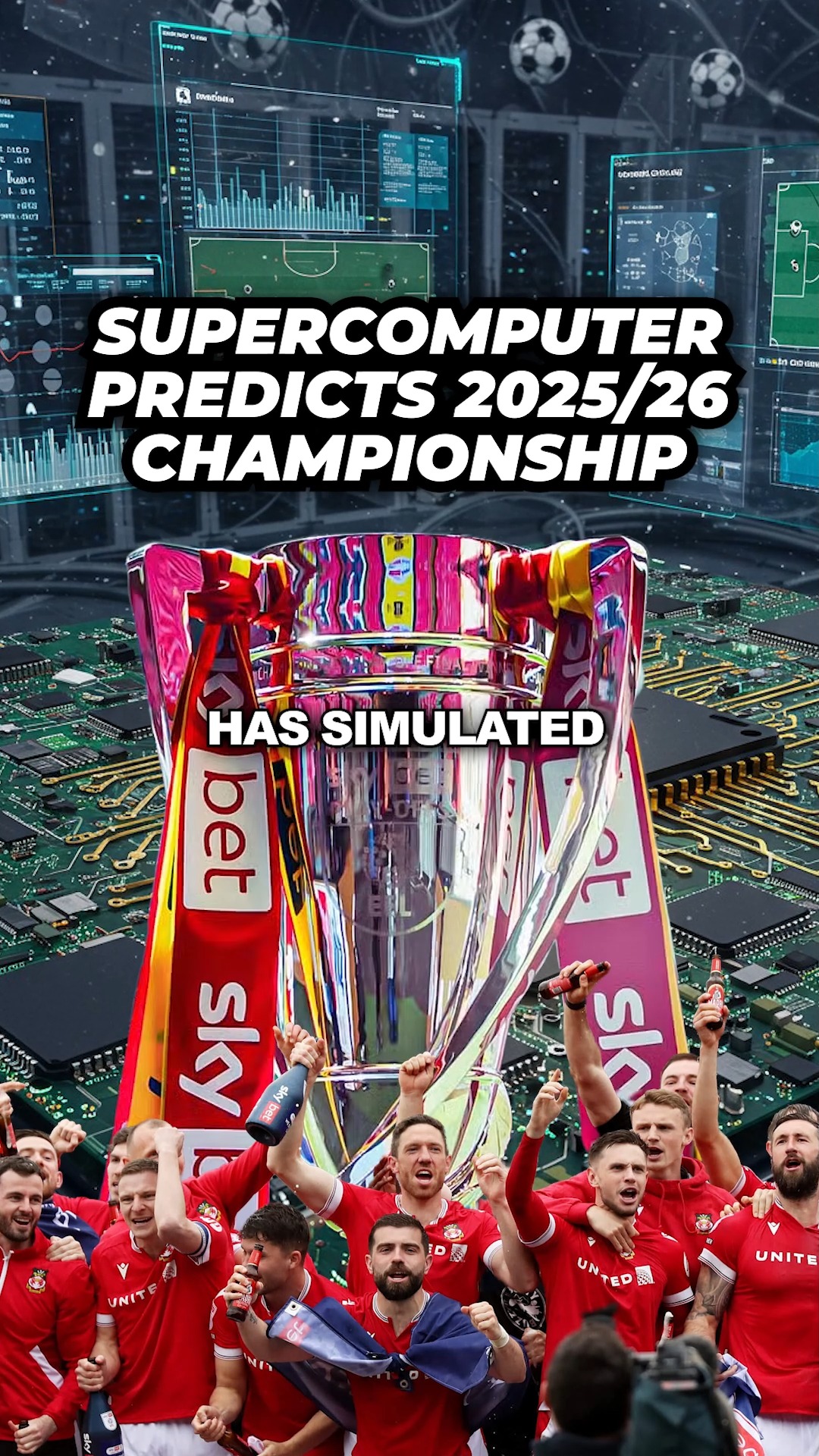 Supercomputer predicts the 2025/26 Championship table 🖥️🔮👀 | Football ...