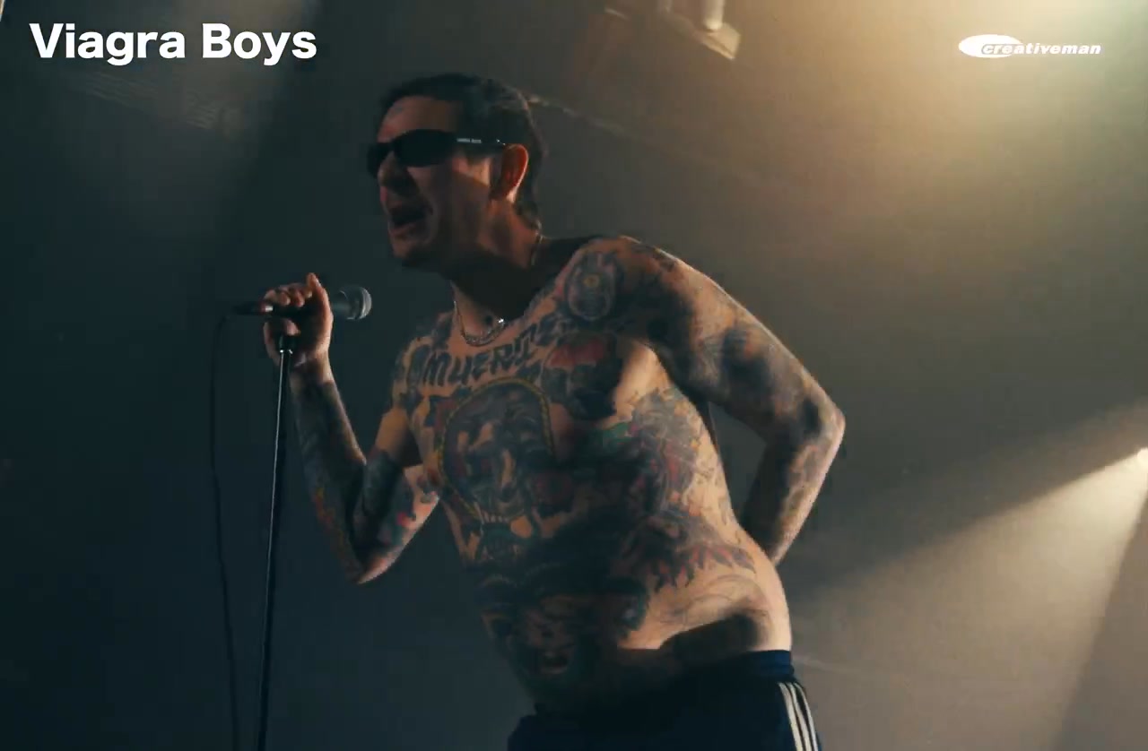 Viagra Boys】 Iggy Popも惚れ込んだ、 スウェーデン発のパンク