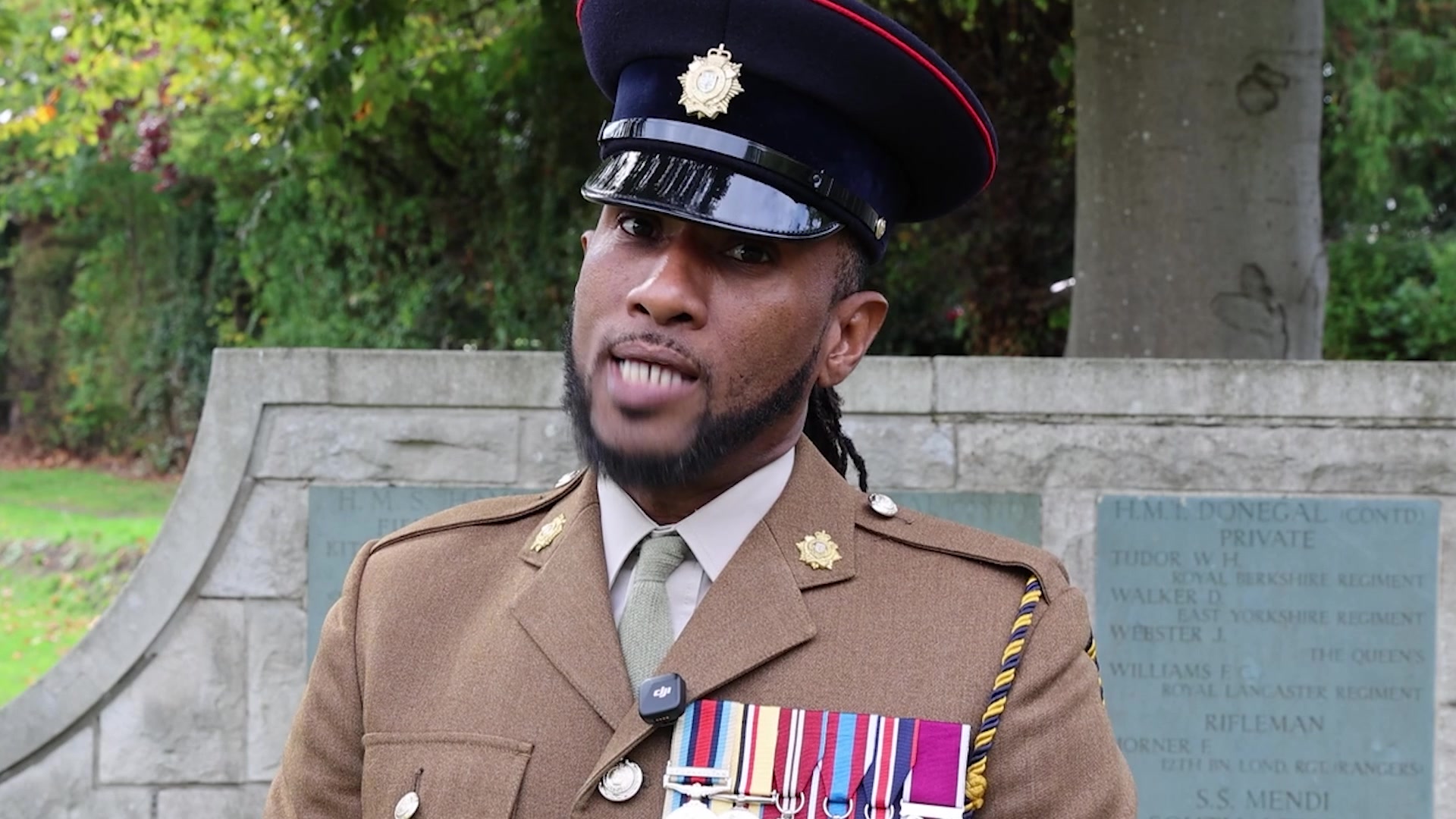 Representatives from the Army and Royal Navy were joined by local ...