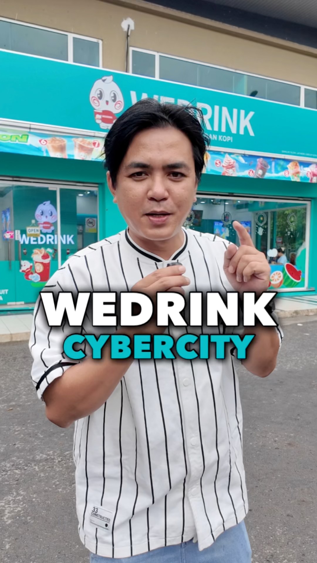 Ada pula WEDRINK di Cybercity Kepayan 😍 Bah datang! First time minium ...