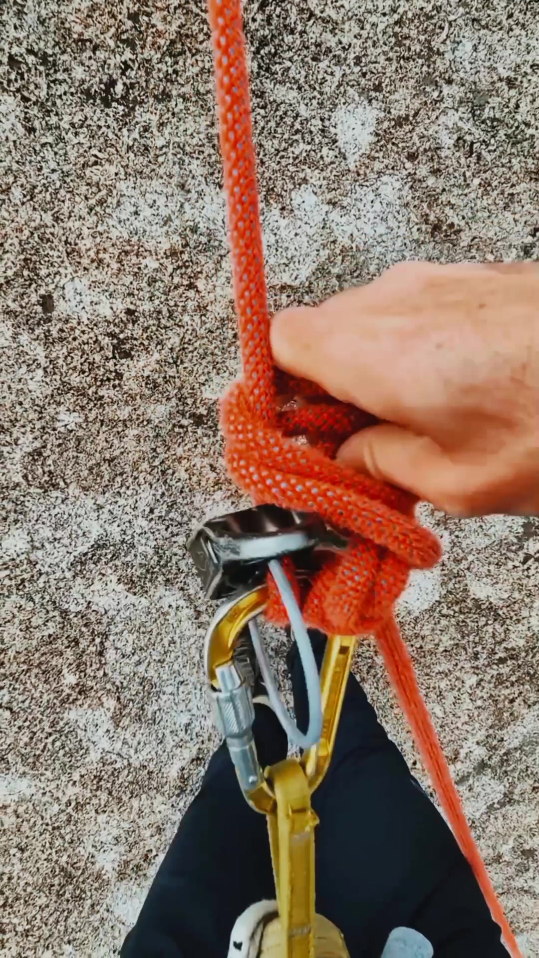Have you ever gone rappelling without a Machard and need to let go of ...
