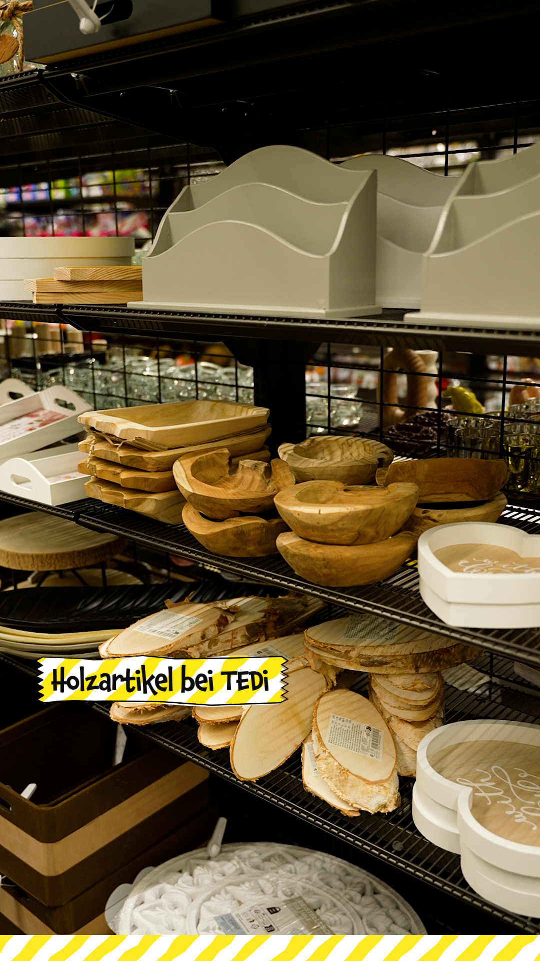 Was ist euer Lieblingsholz? 💛 Holt euch jetzt ein Stückchen Natur nach Hause - in eurem TEDi! 🛒🐻 | TEDi Deutschland