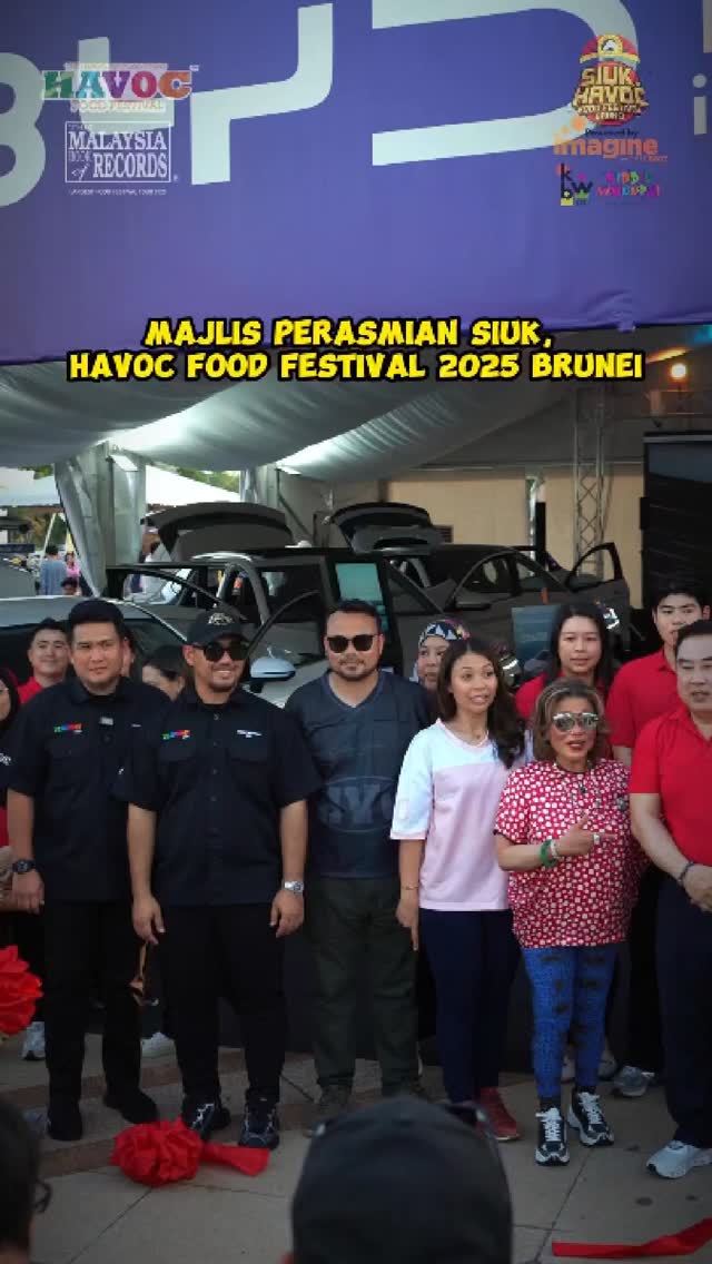 MAJLIS PERASMIAN SIUK HAVOC FOOD FESTIVAL DIRASMIKAN oleh Yang Teramat ...