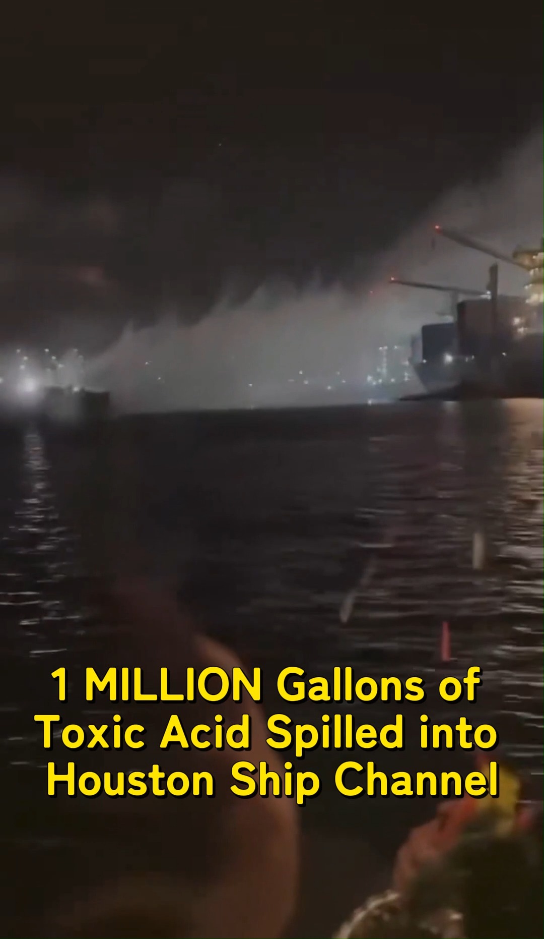 On December 27, 2025, a massive spill of approximately 1 MILLION ...