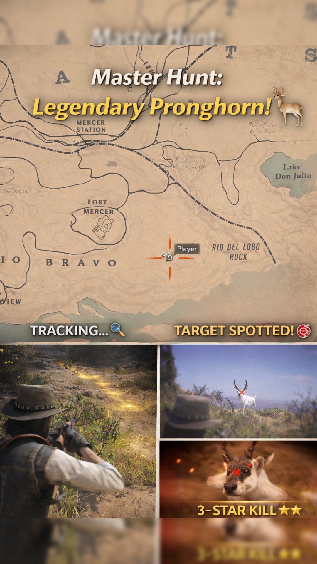 Step-by-step guide to finding and hunting the Legendary Pronghorn in ...