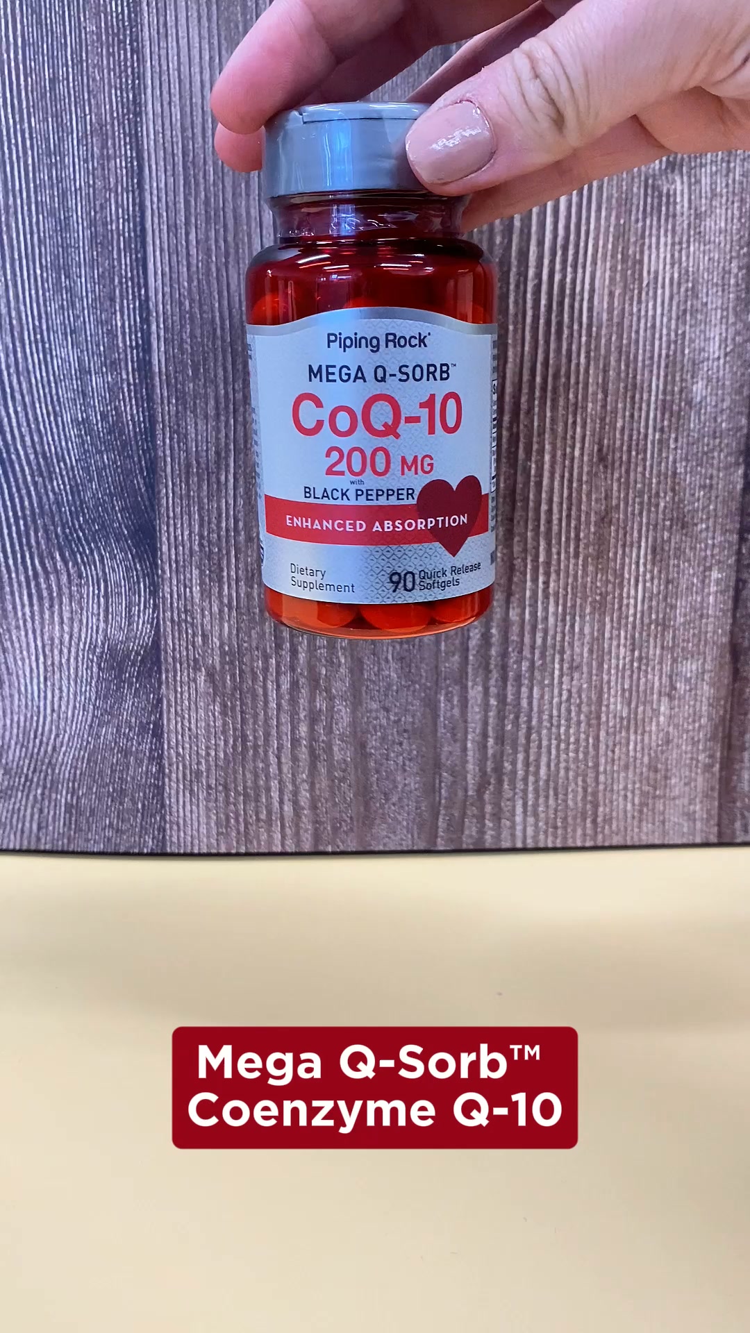 Power up your wellness routine⚡❤️, Our Extra Strength CoQ10 delivers 200 mg per serving, enhanced with Black Pepper Extract, in convenient quick-release softgels., Ready to level up your daily 