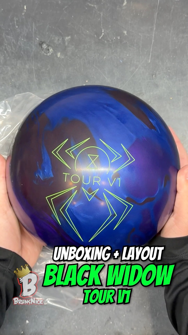 BLACK WIDOW TOUR V1 REVIEW! #Bowling #BrunsNick #BlackWidowTourV1