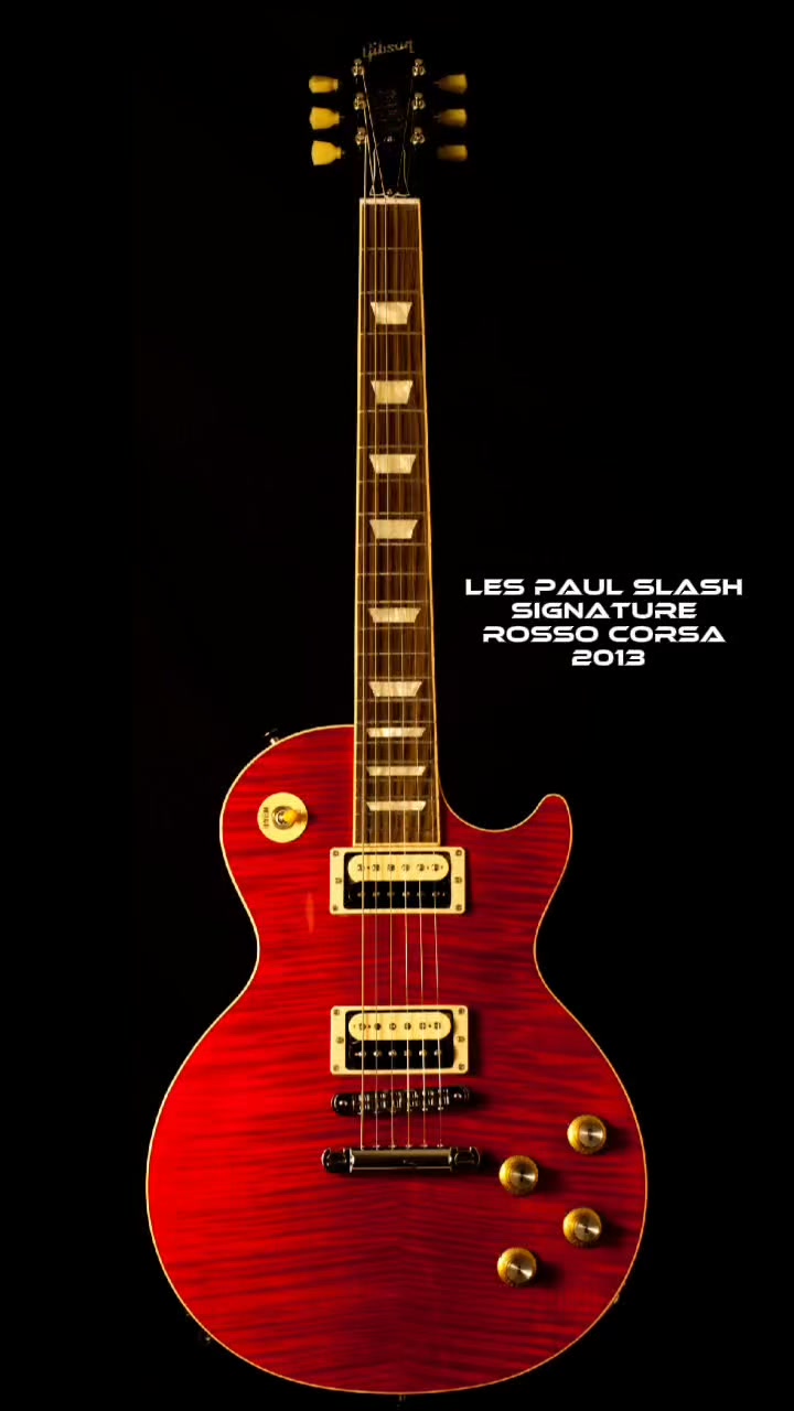 GÍBSON Les Paul Slash Signature * Rosso Corsa * 2013 #gibson