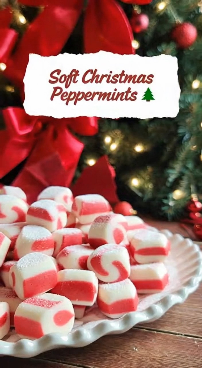 Soft Christmas Peppermints Old-Fashioned Butter Mints Celebrate the ...