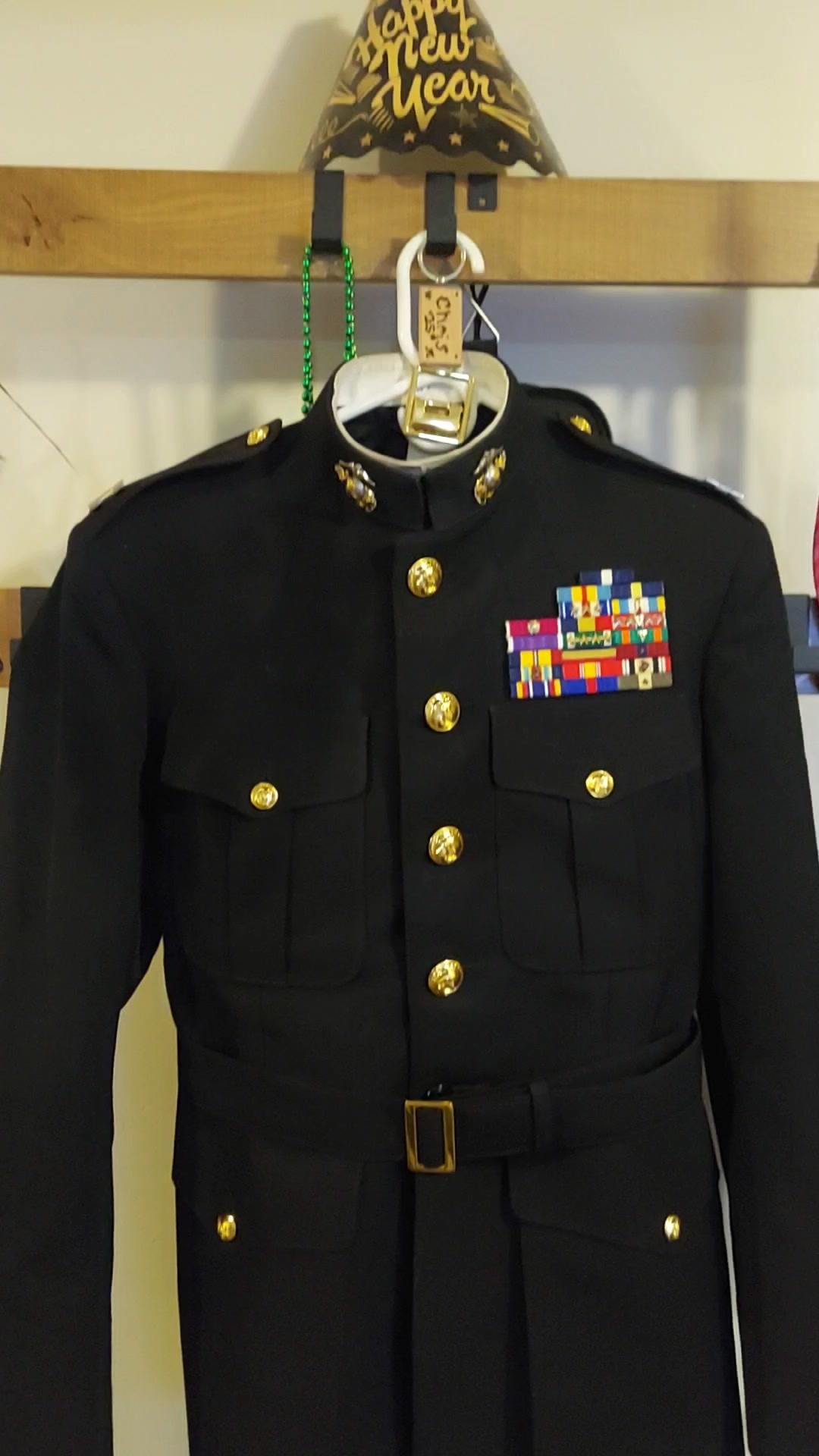 are dress blue bravos authorized for leave and liberty So Marine Cloth is a Sacred Part of the Religion of the United States Marine Corps this Uniform actually comes from Egypt specifically. Or the Tripolitanian Campaign not Congress (the Green one). Size:M11/W12