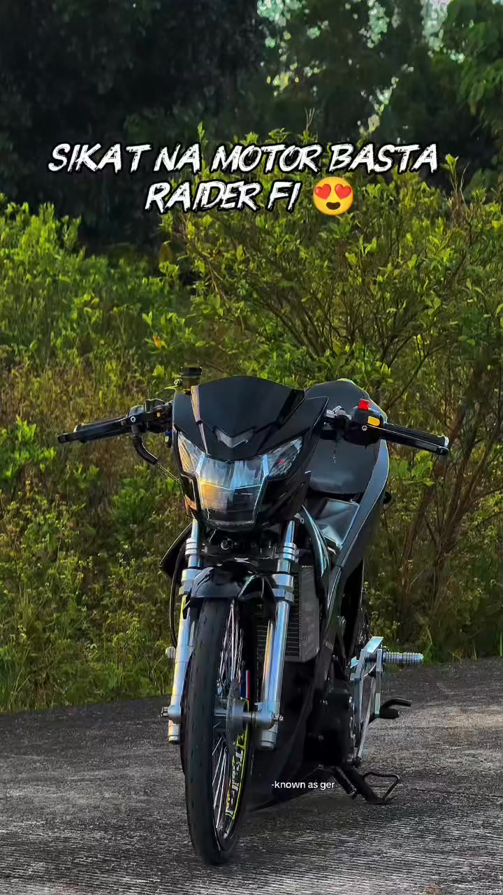 Sikat na motor ang Raider fi 😎 -known as ger🎥 #rfi #raiderfi2025 # ...