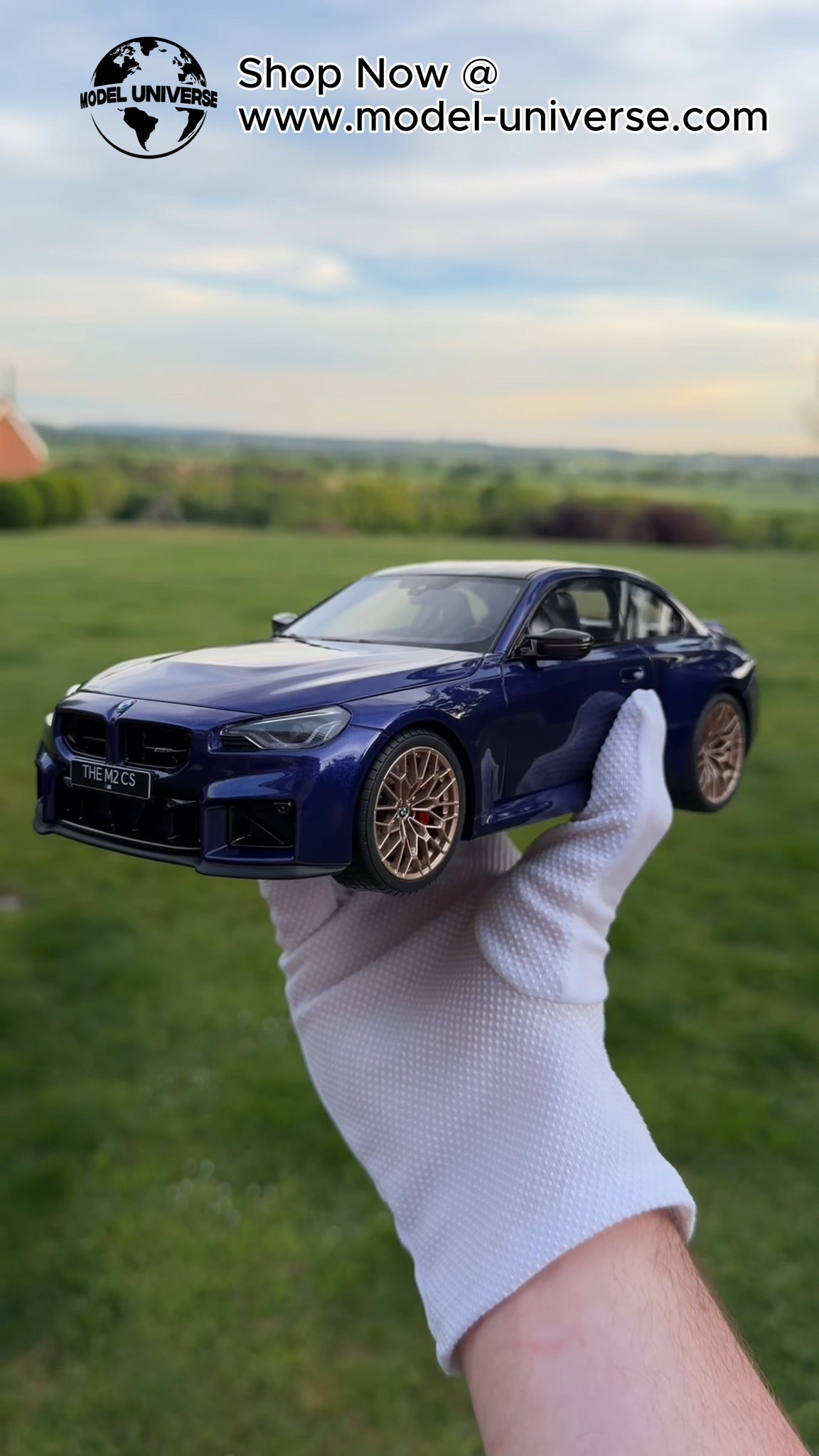 The BMW M2 CS in Blue Velvet 💜 New Limited Edition 1:18 Scale